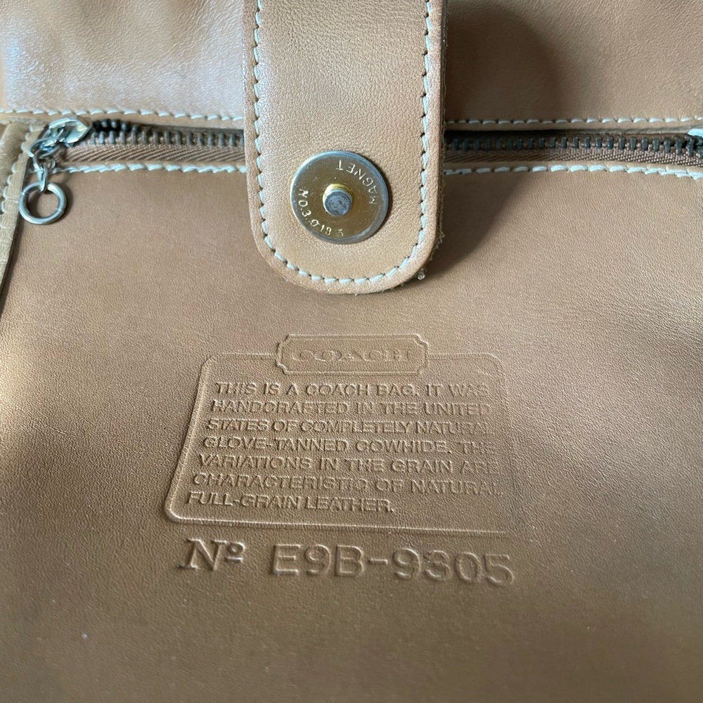 Vintage Coach 9305 Bleeker Tote Bag - Picture 8 of 11